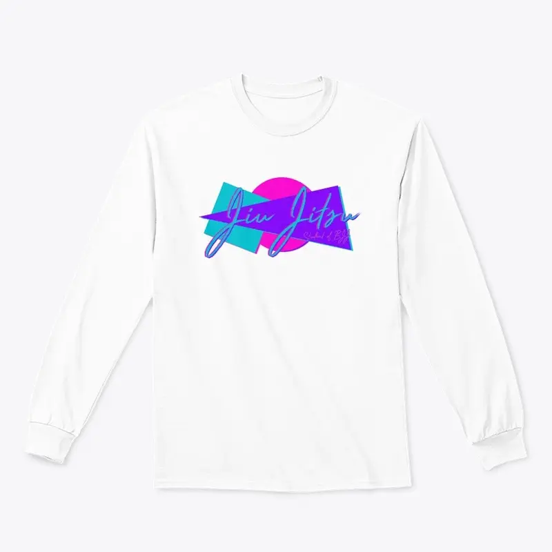 Jiu Jitsu 80's Retro Design