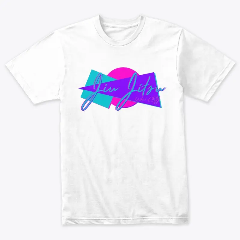 Jiu Jitsu 80's Retro Design