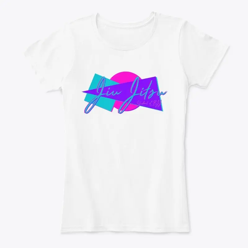 Jiu Jitsu 80's Retro Design