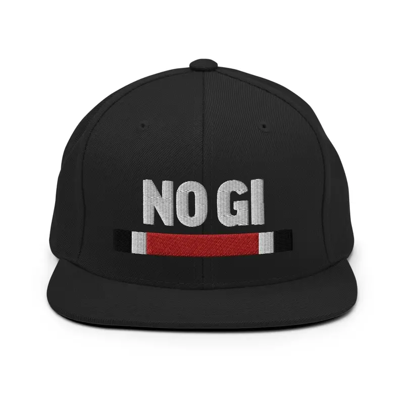 No Gi Snapback Hat